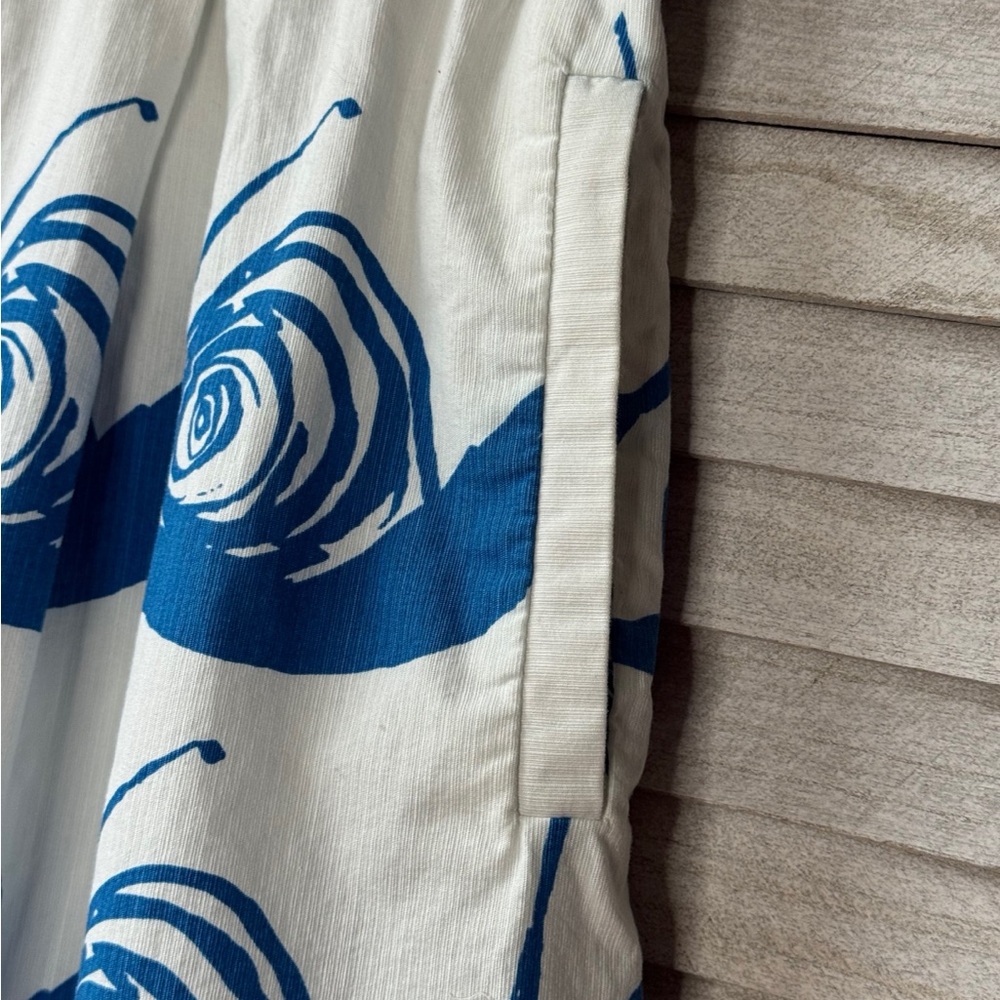 Maeve Blue and Black Swirl Snail Skirt. HTF. Great Condition. Medium Statement - Picture 6 of 14